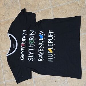 Harry Potter Hogwarts House Names Tee